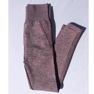 Gymshark High Waisted Flex leggings in Berry/Rose